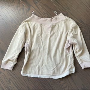 Cozy Umgee Off the Shoulder Sweatshirt. - Only worn once for photos! Small